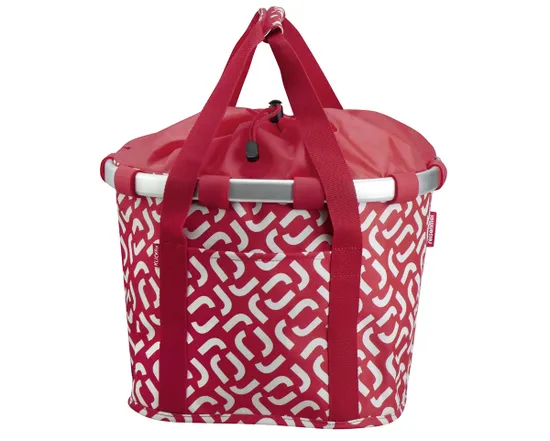 Panier avant BIKEBASKET Rouge Signature