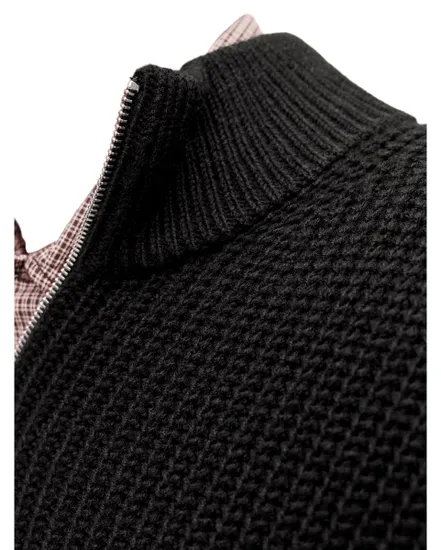 Pull Tricoté Homme Jorbleecker Demi Zip BF
