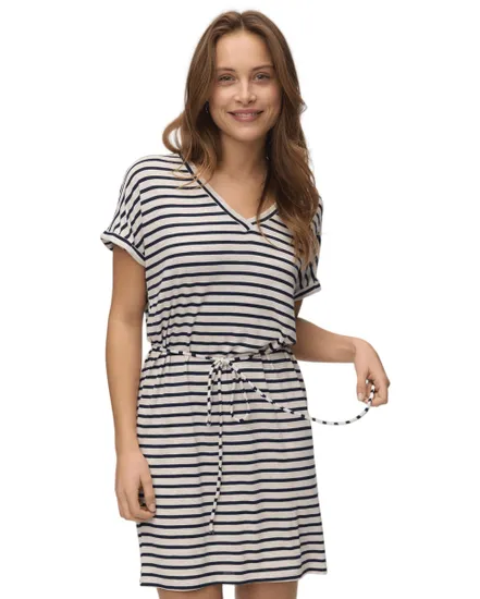 Robe longue Femme VMHOLLY SS SHORT DRESS JRS Multicolore