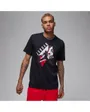 T-shirt Homme M J BRAND GFX SS CREW3 Noir