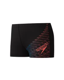 Short de bain Enfant ECO MEDLEY LOGO AQSH BLA/RED Noir