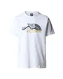 T-shirt Homme M S/S MOUNTAIN LINE TEE Blanc