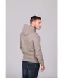 Sweatshirt à capuche manches longues Homme LARIANT - H - SWEAT Beige