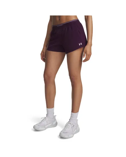 Short Femme UA VANISH WOVEN 3IN Violet