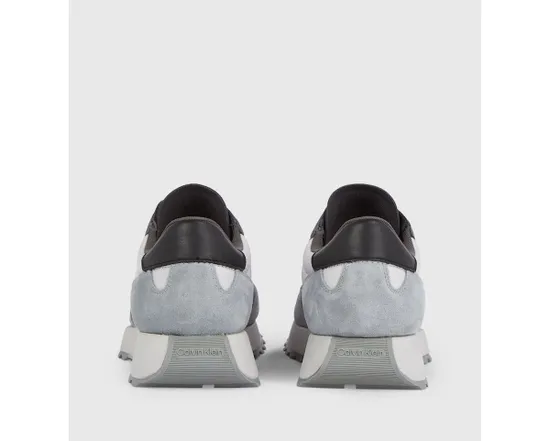 Chaussures Homme LOW TOP LACE UP MIX Gris
