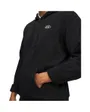 Sweat zip à capuche Homme UA RIVAL FLC FZ Noir