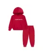 Ensemble de survetement Bébé JDB MJ STRETCH HBR FLC SET Rouge