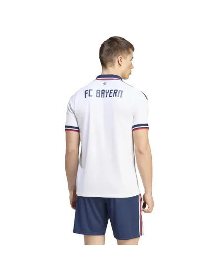 Maillot de football Homme FCB A JSY Blanc