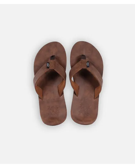 Tongs Homme Marron