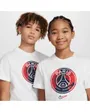 T-shirt Enfant plus agé PSG U NK CREST TEE Blanc