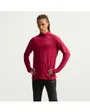 Haut d'entrainement Homme M NK DF STRIDE HZ MIDLAYER Rouge