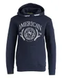 SWEAT Enfant MOLLETON AMERICAN COLLEGE Bleu