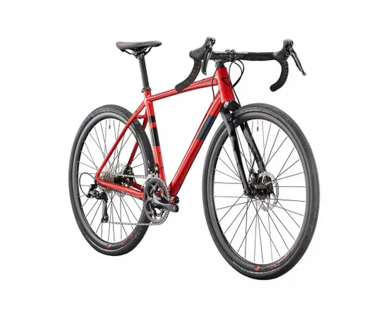 Vélo Gravel Homme GRV 3.0 Rouge/Noir