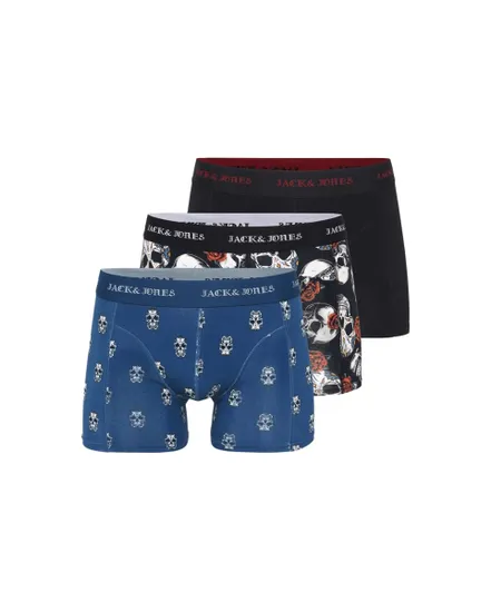 Lot de 3 Boxers Homme Jacmurphy Skull