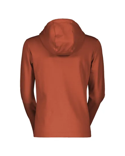 Sweat à capuche Femme TECH ZIP HOODY Rouge Terre