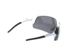 Lunettes Unisexe COMET Blanc/Fumée Flash Miroir