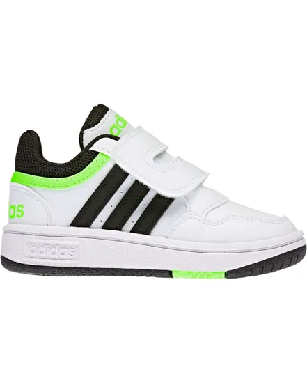 Chaussures basses bébé Enfant HOOPS 3.0 CF I Blanc