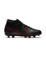 Chaussures de football enfant JR SUPERFLY 7 CLUB FG/MG Noir