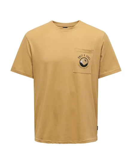 ONSTHIERRY REG PRINTED POCKET SS TEE CS