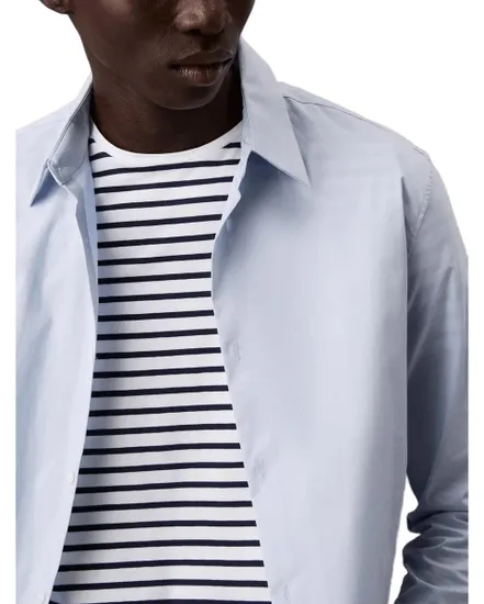 Chemise Homme LS SOLID STRETCH SLIM SHIRT Brume Niagara