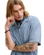 Chemise Homme Jeans Resort Solid Shirt SS SN