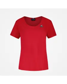 T-shirt Femme ESS TEE SS N1 W Rouge