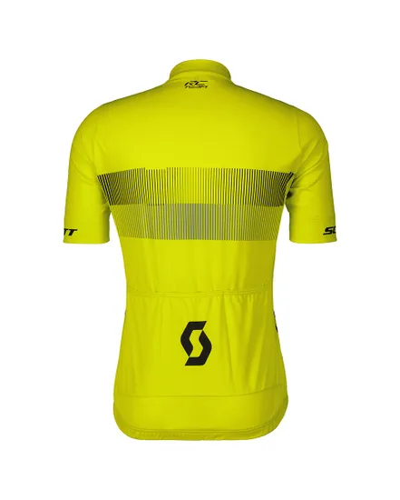 Maillot manches courtes Homme RC TEAM 10 Jaune/Noir