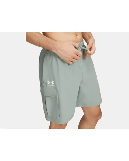 Short Homme UA VIBE WOVEN CARGO SILICA GREEN