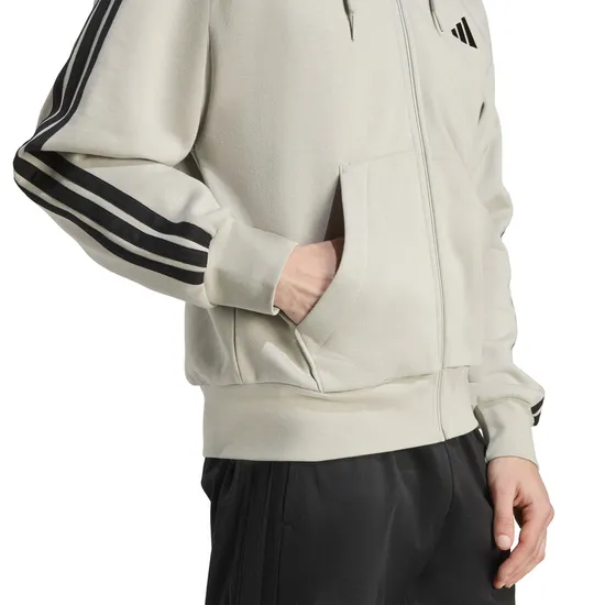 Veste zip à capuche Homme M 3S FL FZ HD Beige