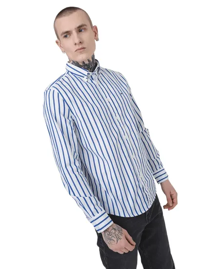 Chemise Homme Flex Poplin Nautical