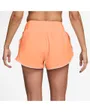 Short Femme W NK TEMPO FLW SWSH MR DF SHRT Orange