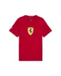 T-shirt Homme FERRARI COLORED SHIELD TEE Rouge