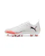 Crampons de football Enfant FUTURE 8 PLAY FG/AG Blanc