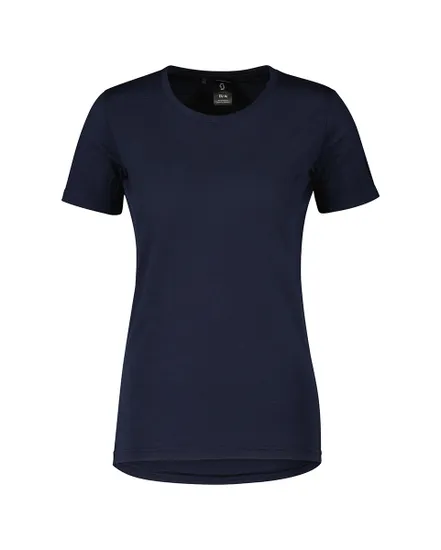 T-shirt manches courtes Femme COMMUTER MERINO Bleu foncé