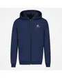 Veste zip à capuche manches longues Homme ESS FZ HOODY N4 M Bleu