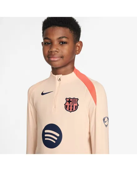 Haut d'entrainement Enfant plus agé FCB YNK DF STRK DRILL TOP K 3R Orange