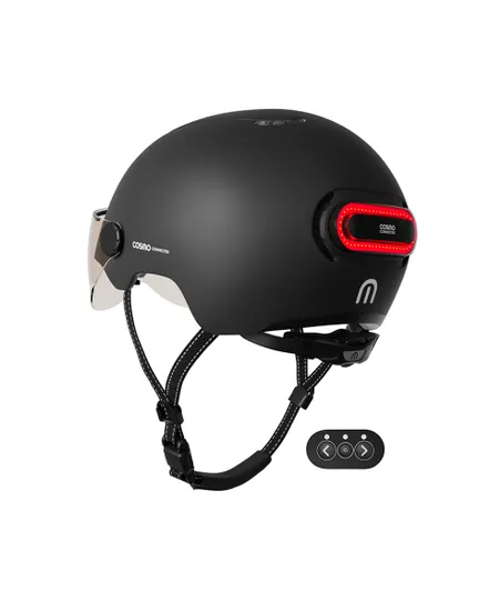 Casque urbain intelligent Unisexe COSMO FUSION Noir Mat