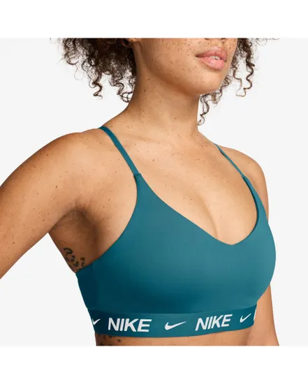 Brassière Femme W NK DF INDY LGT SPT BRA Bleu