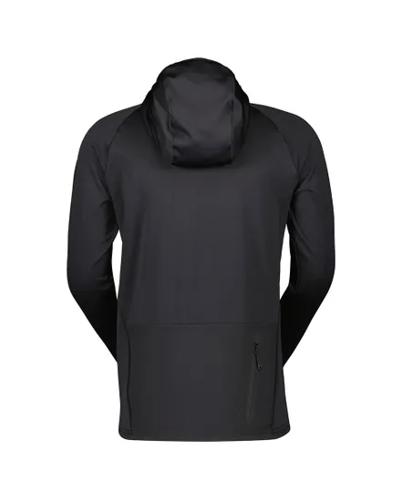 Sweat à capuche polaire Homme TRAIL STORM Noir