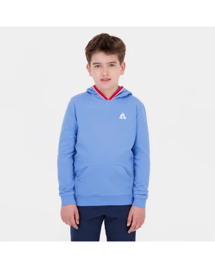 Sweat à capuche TRICOLORE Enfant Bleu