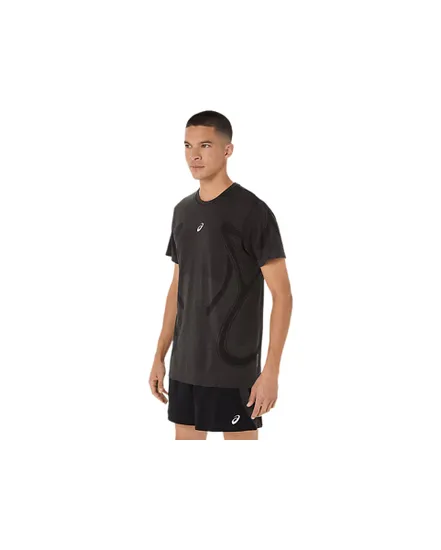 T-shirt Homme ROAD SEAMLESS SS TOP Noir