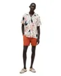 Chemise Homme Linen Resort Prt Ss