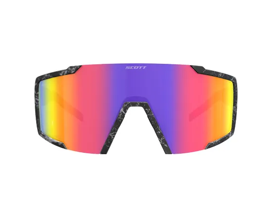 Lunettes Unisexe SHIELD COMPACT Noir Marbre/Vert Sarcelle Chrome - Ref ...