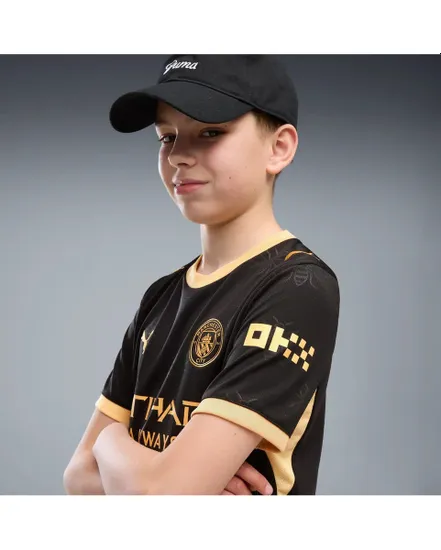 Maillot de football Enfant MCFC AWAY JERSEY REPLICA JR Noir