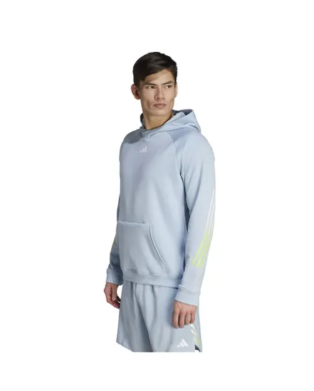 Sweat à capuche manches longues Homme TI 3S HOODIE Bleu