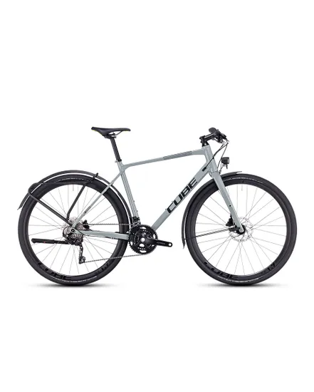 Vélo fitness Homme NULANE PRO FE Gris/Noir