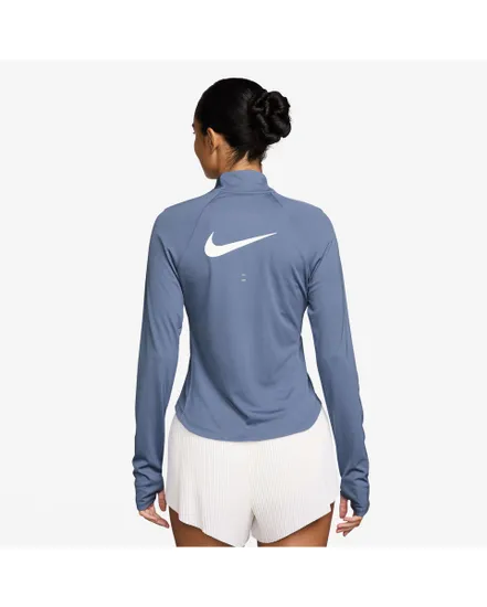 Haut d'entrainement Femme W NK TEMPO SWSH HBR DF HZ TOP Blanc