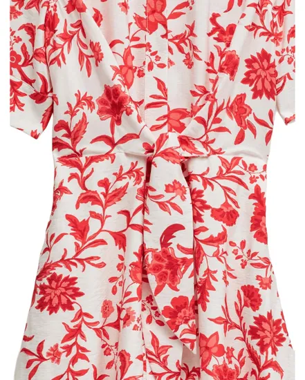Robe Chemisier Femme Midi Avec Noeud