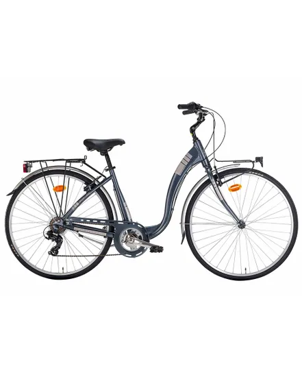 Vélo urbain Femme AYDA 28 TY-300 7V REVO Anthracite Métal