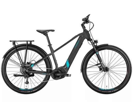 Vélo électrique urbain/trekking CAIRON C 2.0 500 DIAMANT Noir/Turquoise